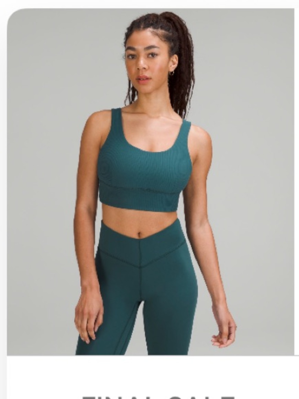 Lululemon Align Bra Green Jasper